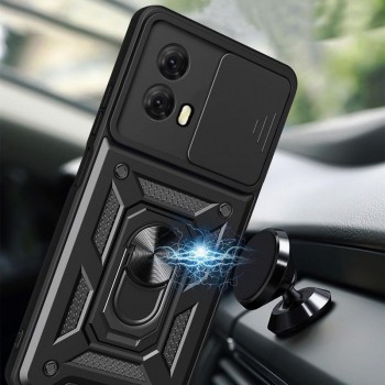 5in1 smūgiams atsparus dėklas su kameros apsauga - juodas (Motorola Moto G04/G04S/G24/G24 Power) 5in1 smūgiams atsparus dėklas su kameros apsauga - juodas (Motorola Moto G04/G04S/G24/G24 Power)